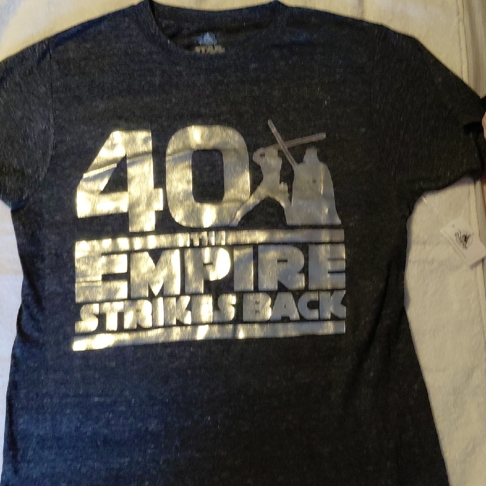 Disney Black and Silver Star Wars Tee